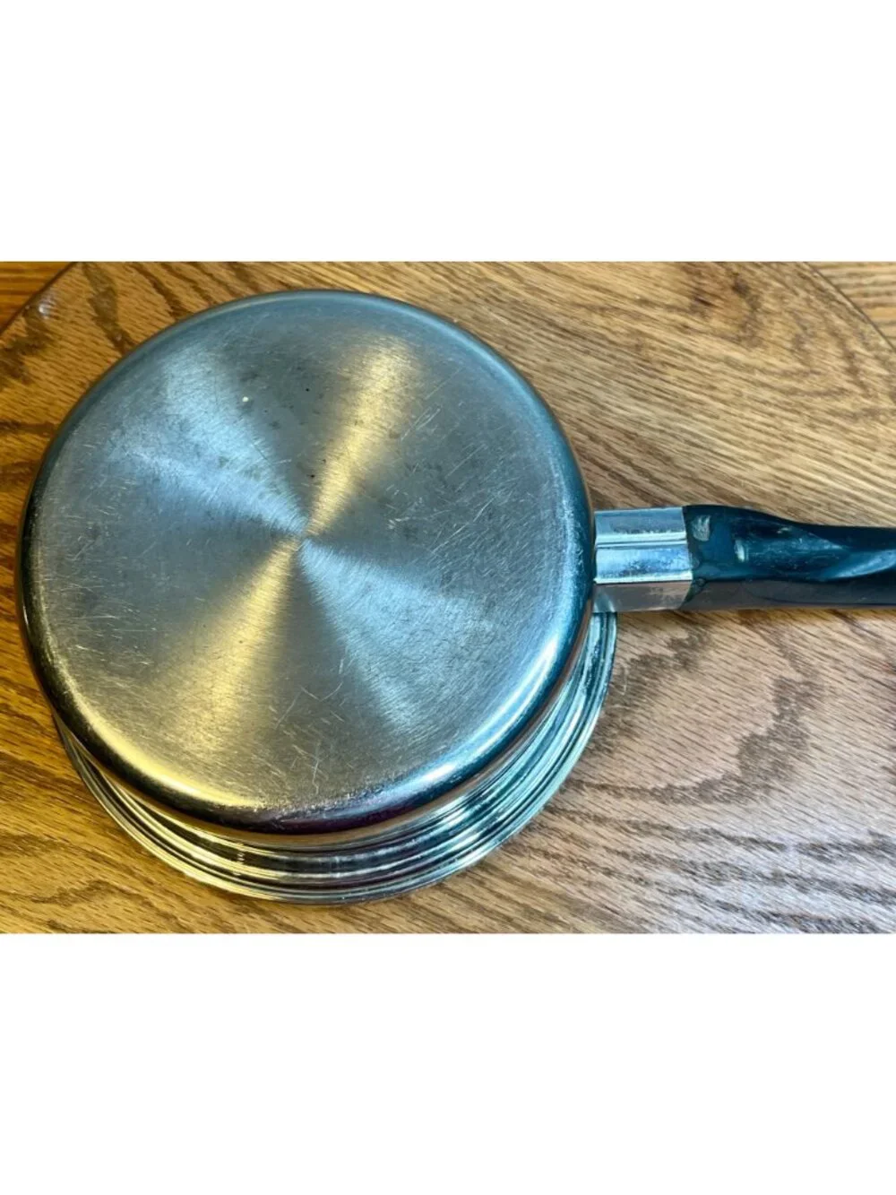 Vintage 1 QT Saladmaster Stainless Steel Saucepan with Vapo Lid, Induction Com
